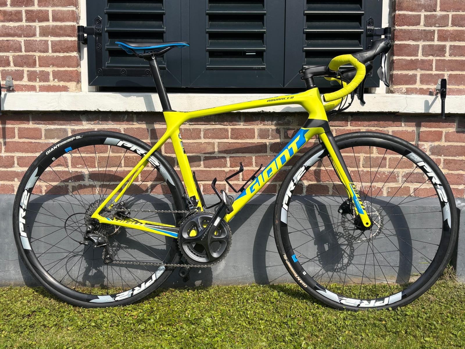Giant tcr advanced 1 disc, Fietsen en Brommers, Fietsen | Racefietsen, Ophalen, Carbon, Giant, Zo goed als nieuw