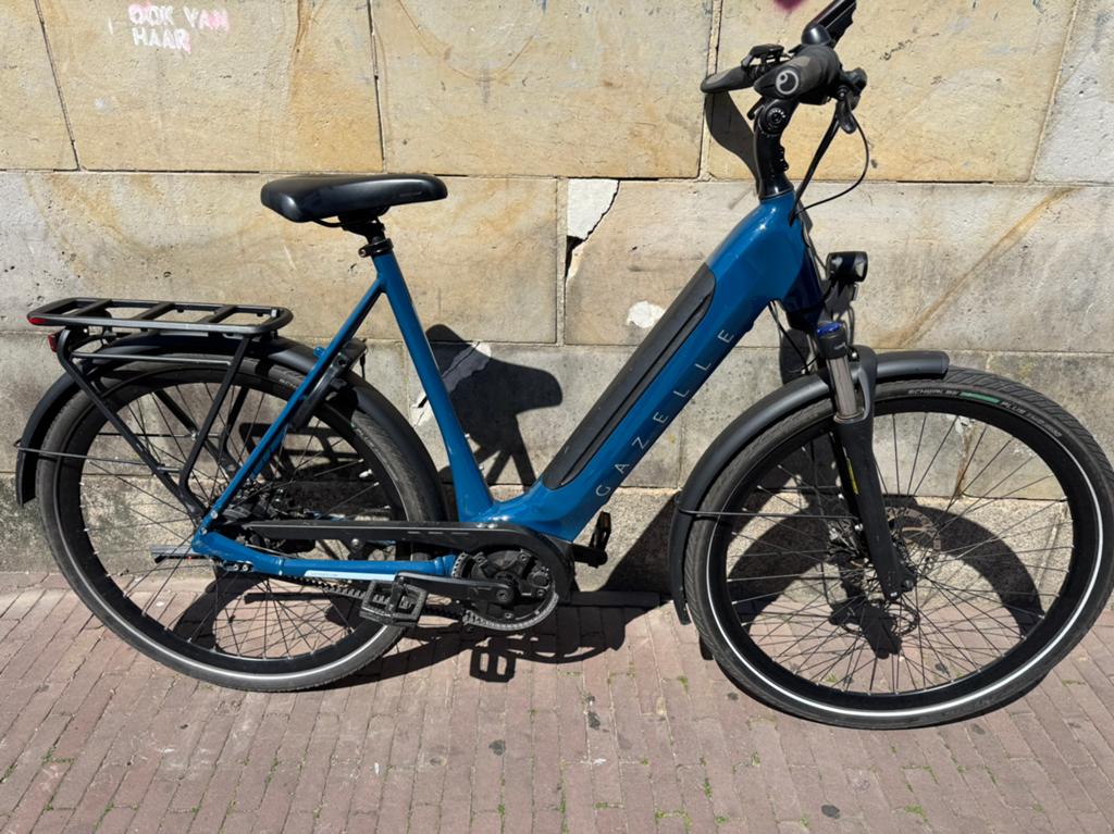Gazelle ultimate c380 elektrische dames fiets 61cm, 56 cm of meer, Ophalen of Verzenden, Zo goed als nieuw, Gazelle