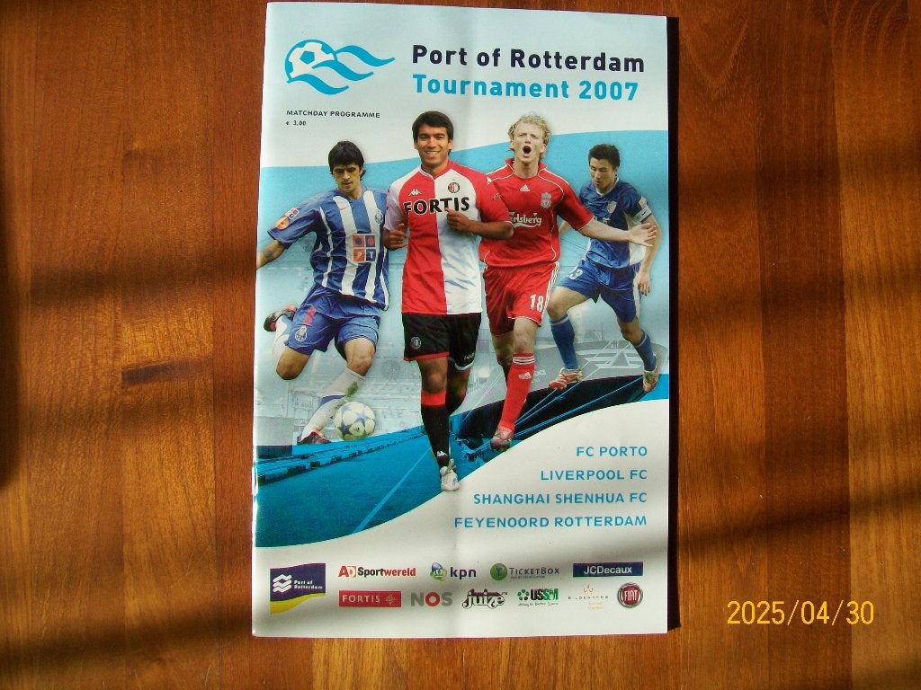 Programma Port of Rotterdam 2007 ( Feyenoord, Liverpool), Verzenden, Zo goed als nieuw, Feyenoord, Boek of Tijdschrift