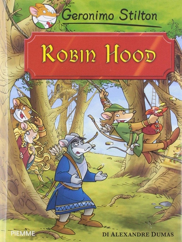 Geronimo Stilton  -  Robin Hood (Hardcover/Gebonden), Boeken, Ophalen of Verzenden, Zo goed als nieuw, Fictie algemeen