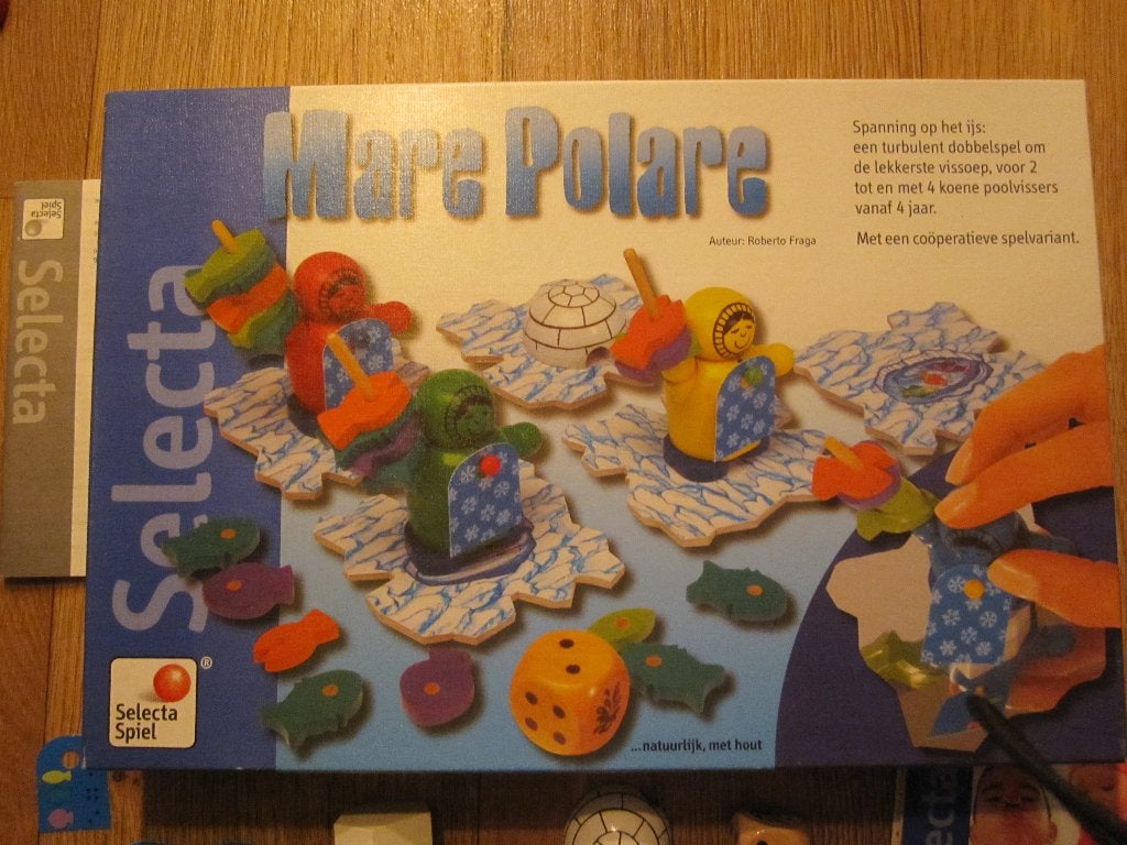 Marc Polare bordspel van Selecta., Drie of vier spelers, Ophalen of Verzenden, Zo goed als nieuw, Selecta