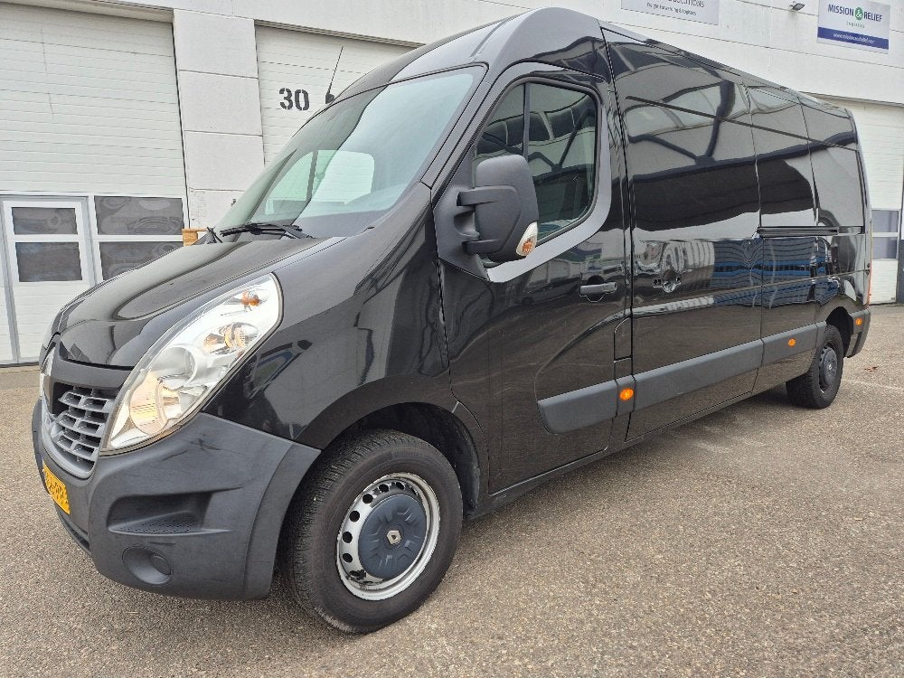 Renault Master T35 2.3 dCi L3H2 maxi 2x schuifdeur airco cru, Auto's, Bestelauto's, Stof, Gebruikt, 4 cilinders, Renault