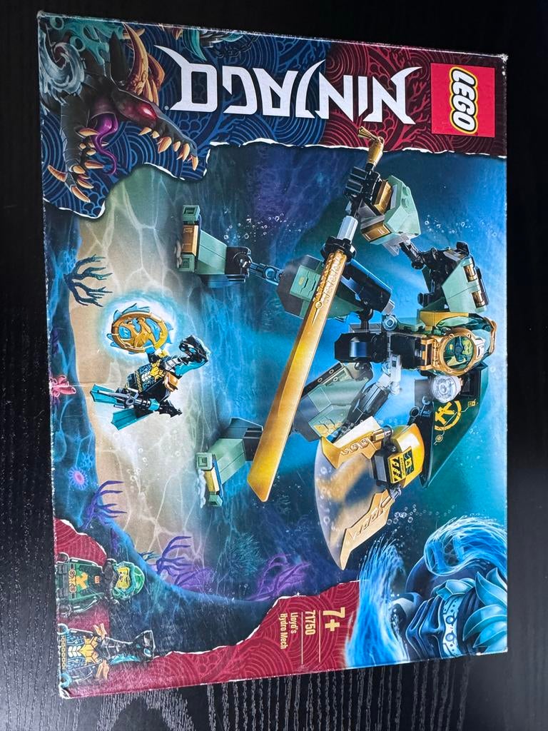 Lego Ninjago 71750 Lloyd's Hydro Mech - Zo goed als nieuw, Lego, Ophalen of Verzenden, Zo goed als nieuw, Compleet