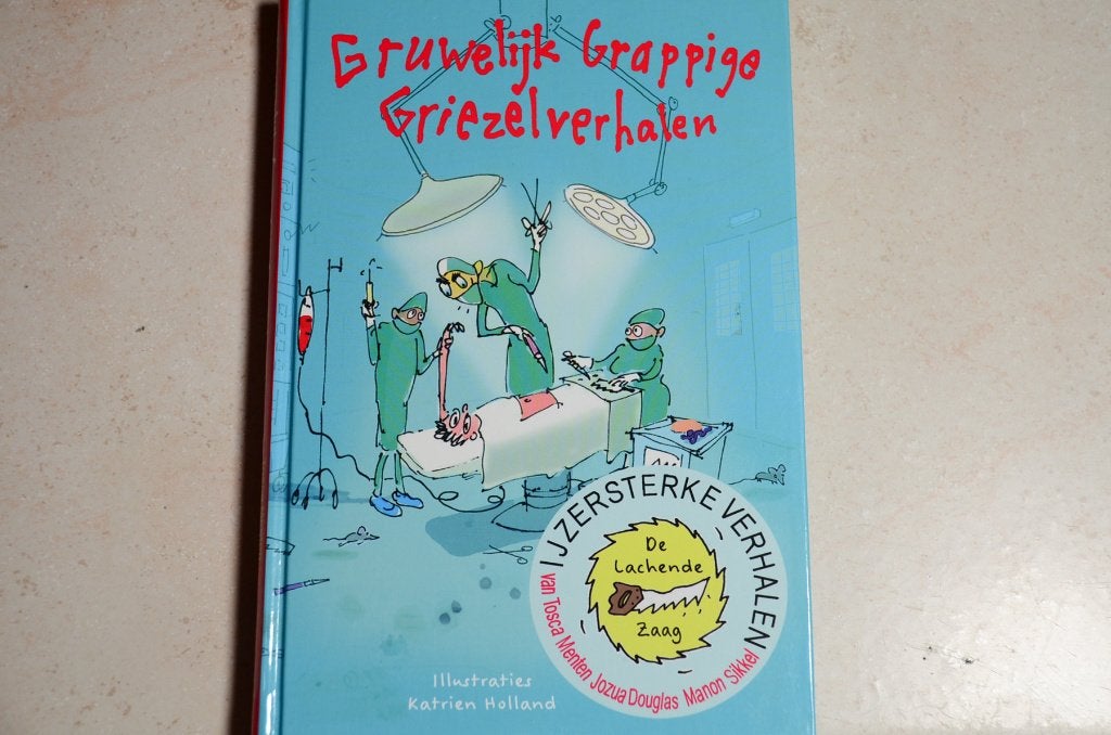 Gruwelijk grappige Griezelverhalen / Tosca Menten , Boeken, Ophalen of Verzenden, Zo goed als nieuw, Fictie algemeen