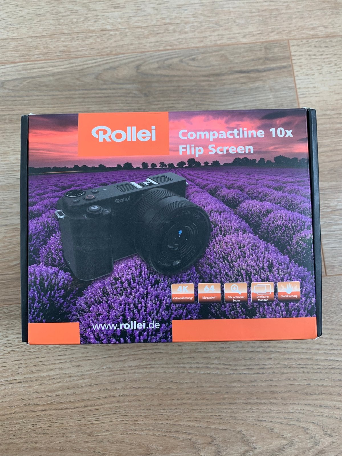 Rollei 10x ZOOM camera met kantelbaar scherm, Ophalen of Verzenden, Zo goed als nieuw, Compactcamera, Overige Merken