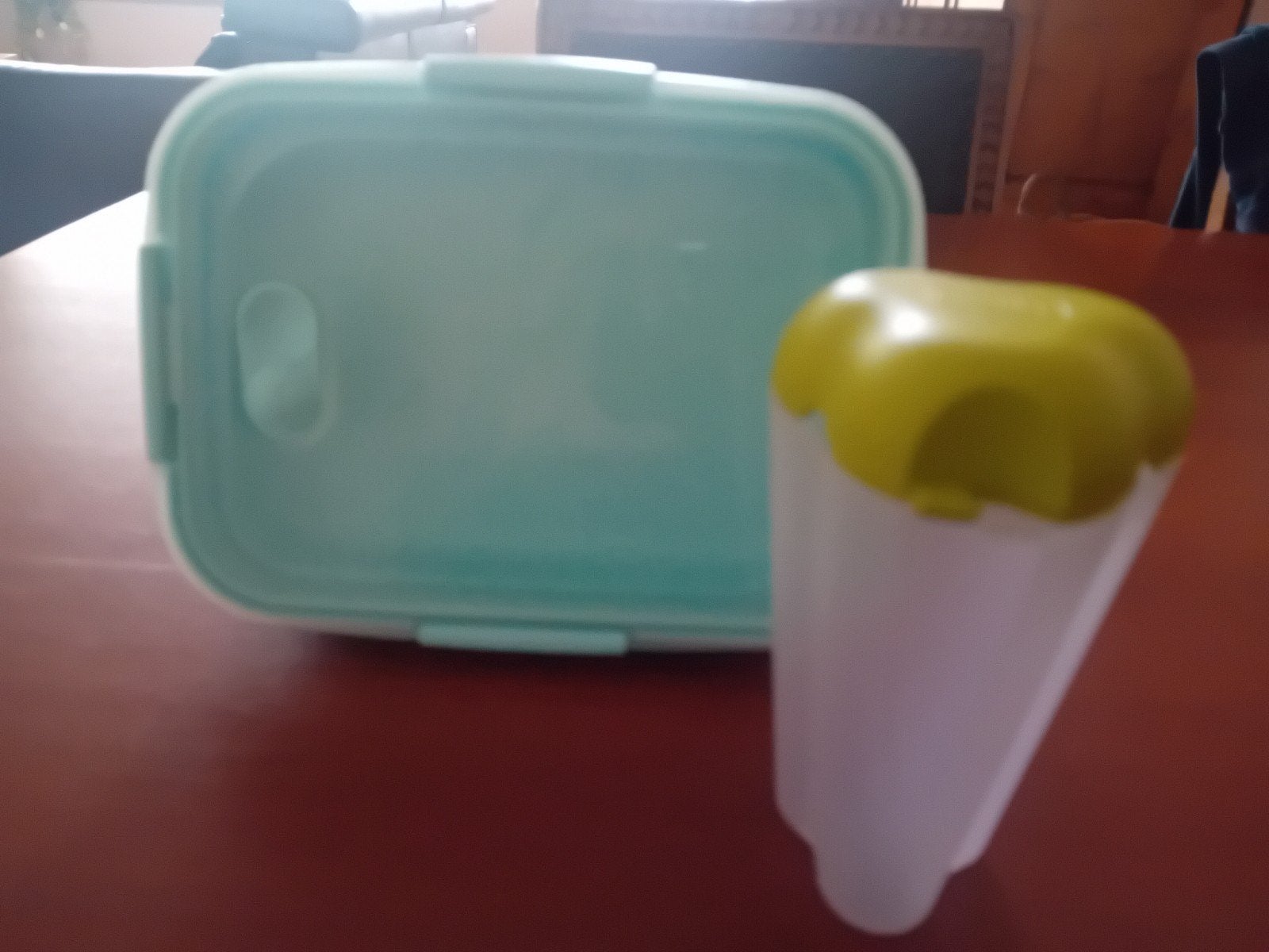 Curver lunchbox + snack beker, Ophalen of Verzenden, Gebruikt