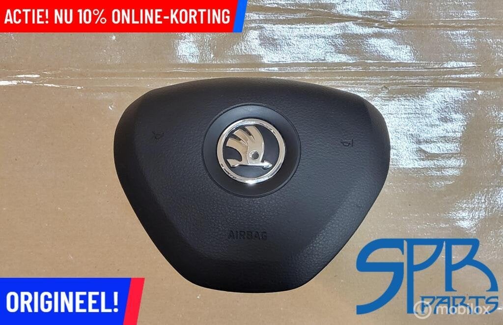 Stuurairbag NEW SKODA OCTAVIA 5E 5E0880201A 1QB STUUR AIRBAG, Auto-onderdelen, Nieuw, Ophalen of Verzenden, Skoda, Skoda