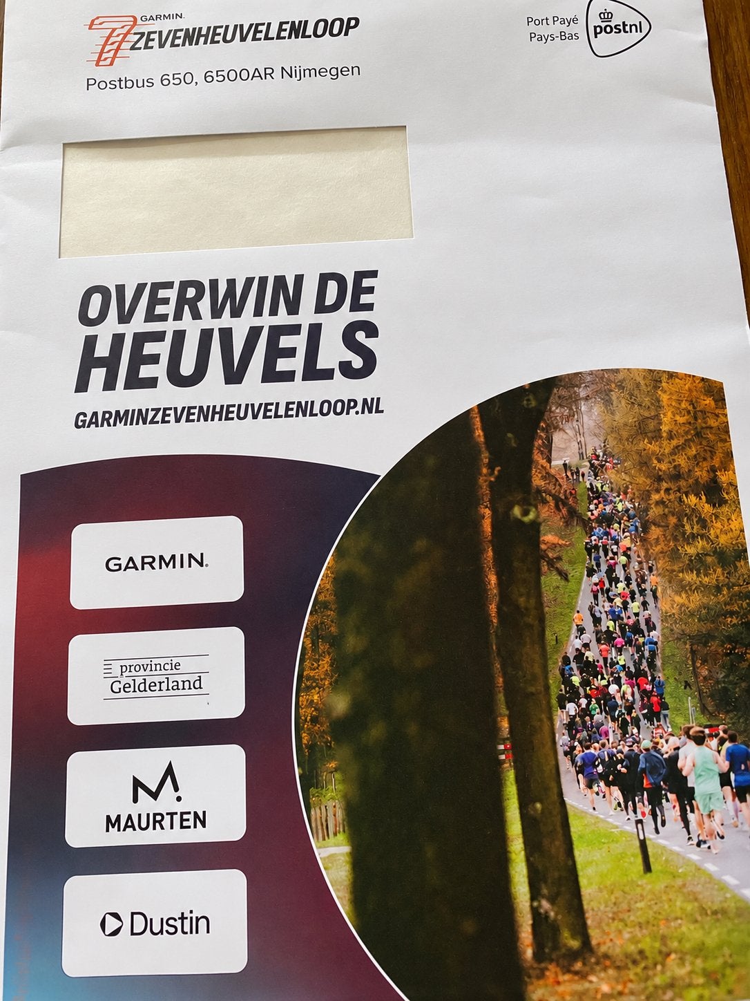 Start bewijs zevenheuvelen loop 15km, Ophalen of Verzenden, Zo goed als nieuw, Overige typen, Overige merken
