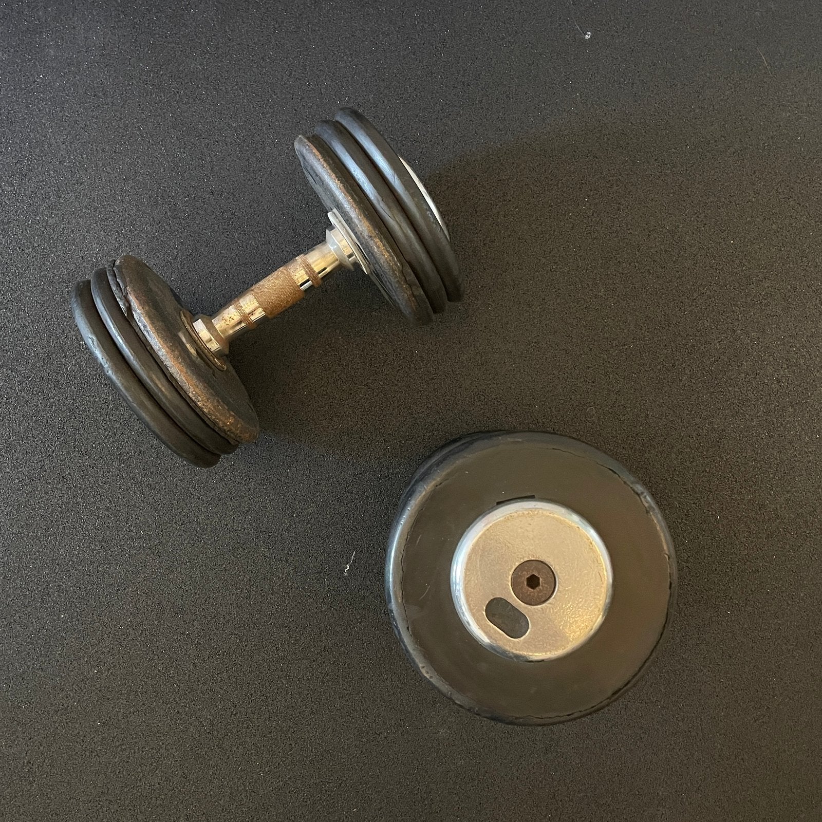 2 x 14kg dumbell, Ophalen, Gebruikt, Dumbbell
