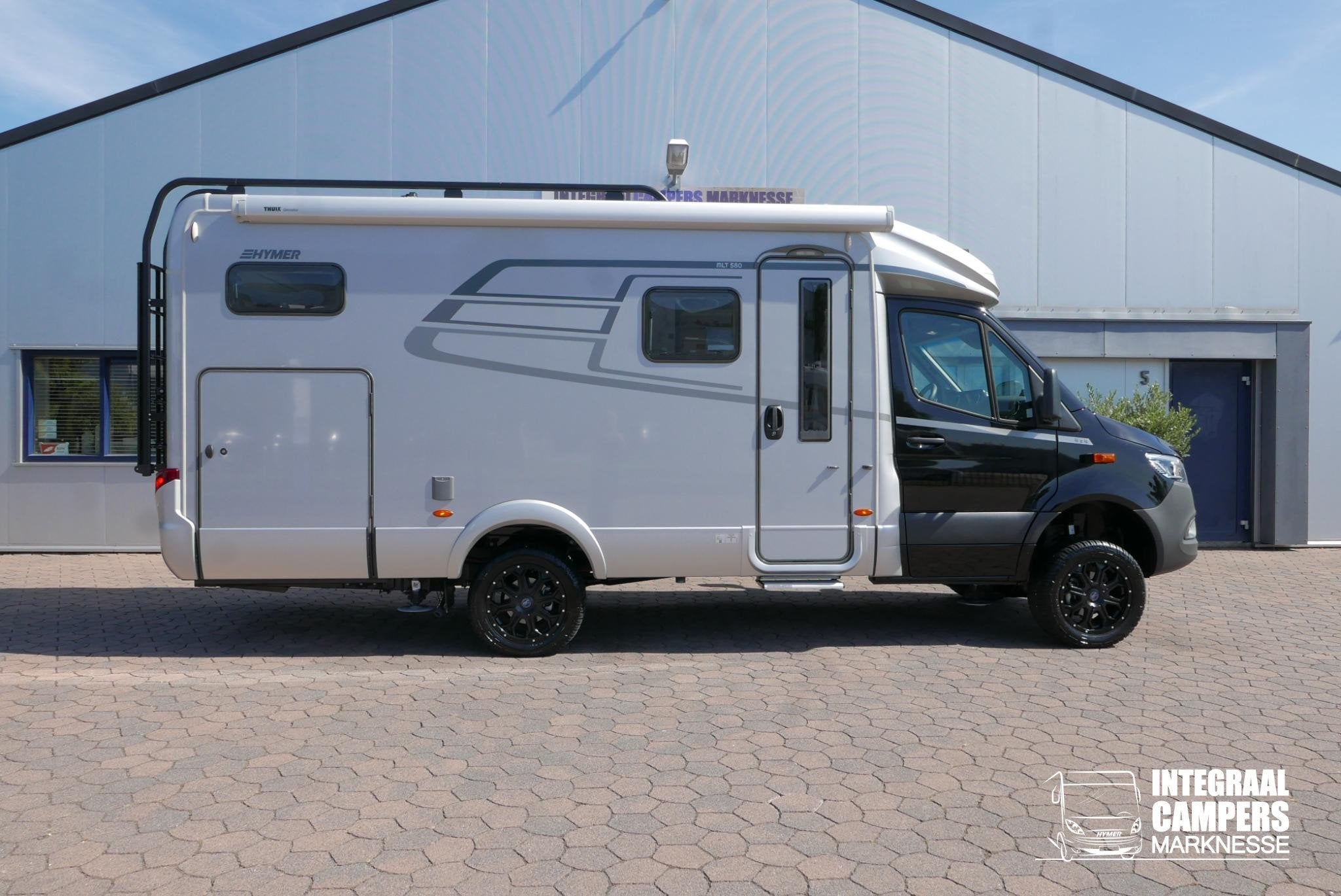 Hymer ML-T 580 4x4 190 PK Automaat | Lithium | Levelsysteem, Caravans en Kamperen, Automaat, Tot en met 2, 6 tot 7 meter, Bedrijf
