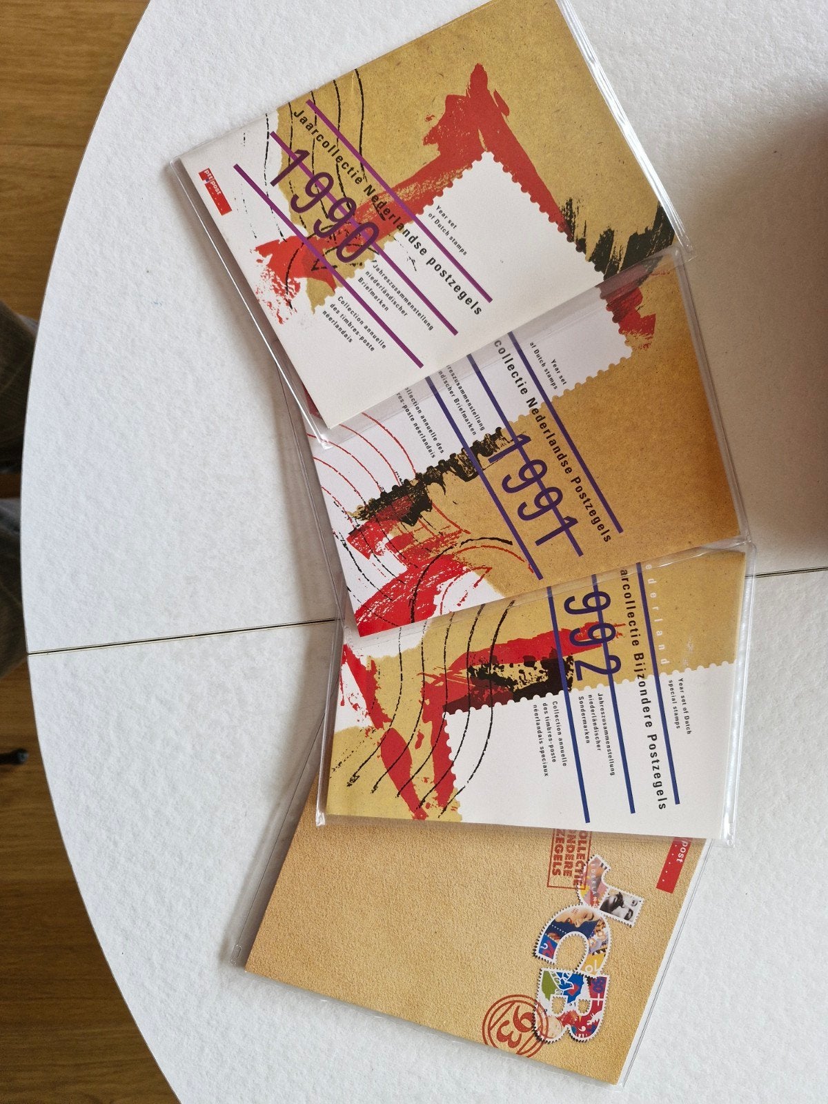 4 jaarcollecties nederlandse postzegels, Postzegels en Munten, Postzegels | Nederland, Ophalen of Verzenden, Na 1940, Postfris