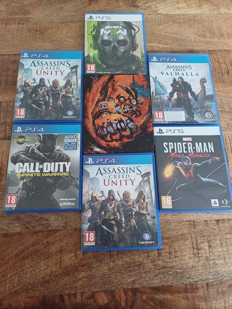 PS4/PS5 Games - Gloednieuw en Topconditie, Ophalen, Vanaf 18 jaar, Overige genres, 1 speler