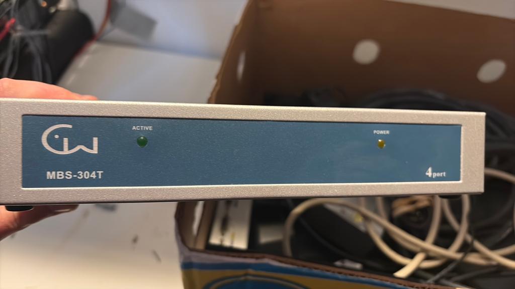 MBS-304T, Ophalen, Zo goed als nieuw