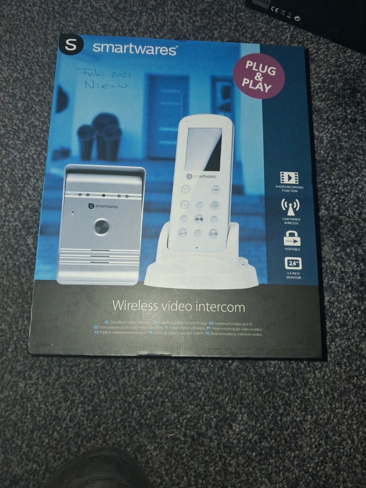 Smartwares VD36W Video intercom set, Ophalen of Verzenden