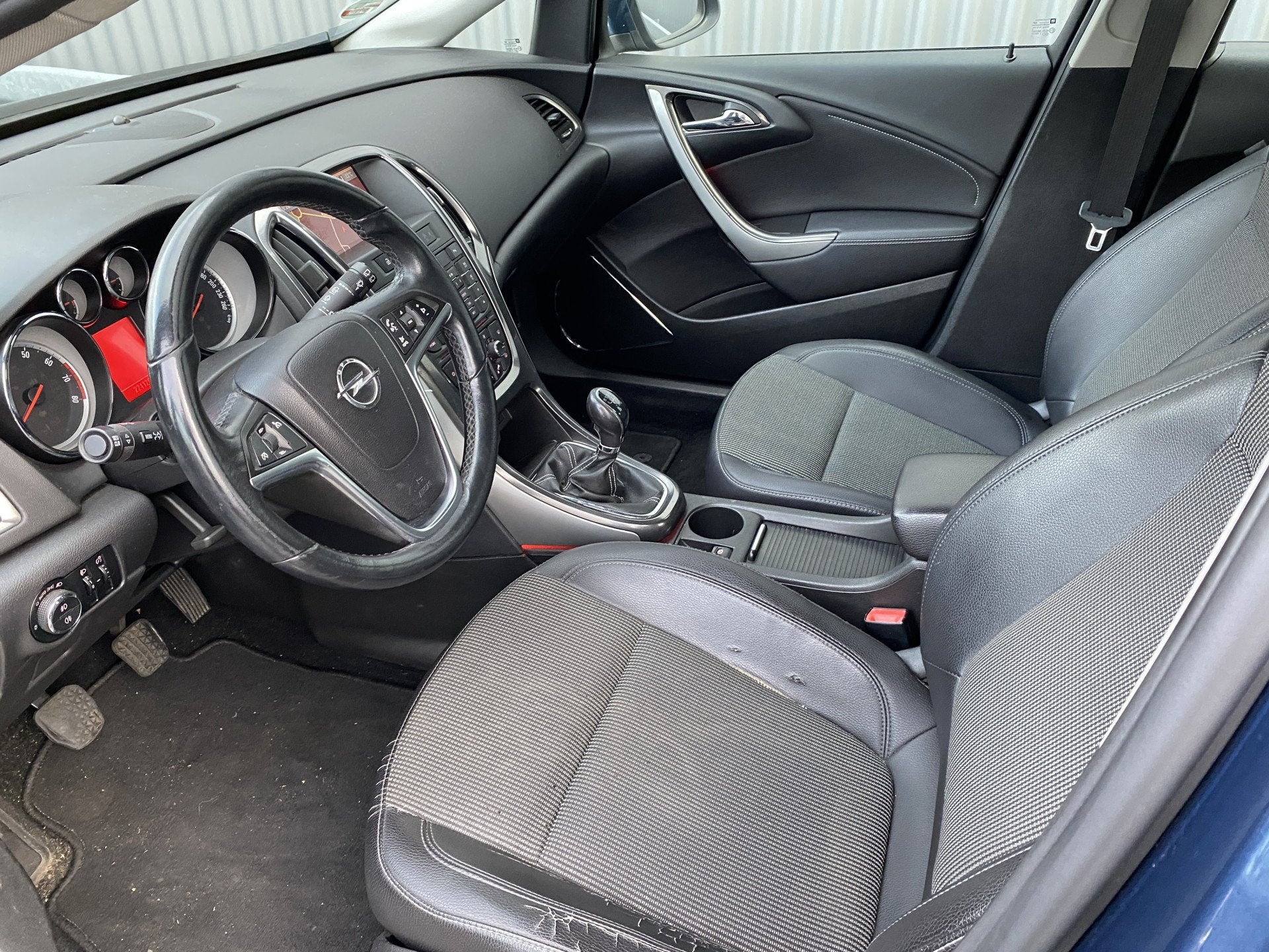 Opel Astra 1.4 Turbo Cosmo 5-Drs, Navi, Leer/Stof, CC, PDC,, Auto's, Voorwielaandrijving, Gebruikt, 680 kg, 4 cilinders