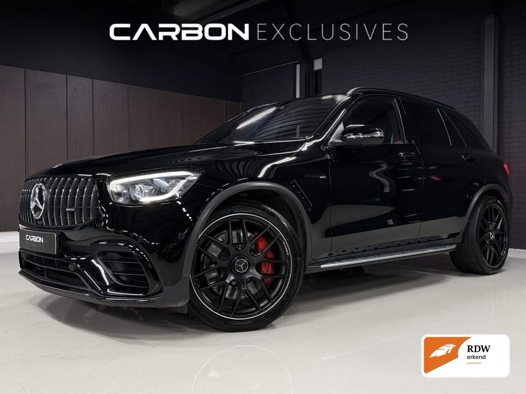 Mercedes GLC 63S AMG 4MATIC+|Schaal|Dealer|Burmester|360|ACC, Auto's, Automaat, Dealer onderhouden, Gebruikt, 510 pk
