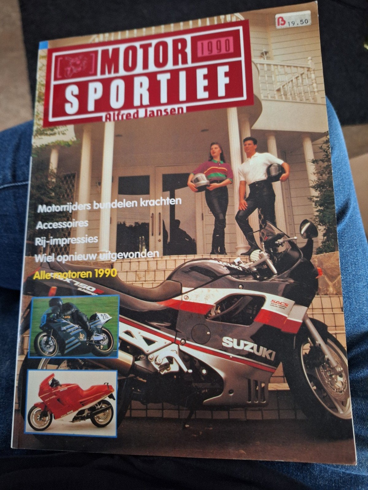 motor sportief 1990 / Alfred jansen, Ophalen of Verzenden, Gelezen, Alfred jansen