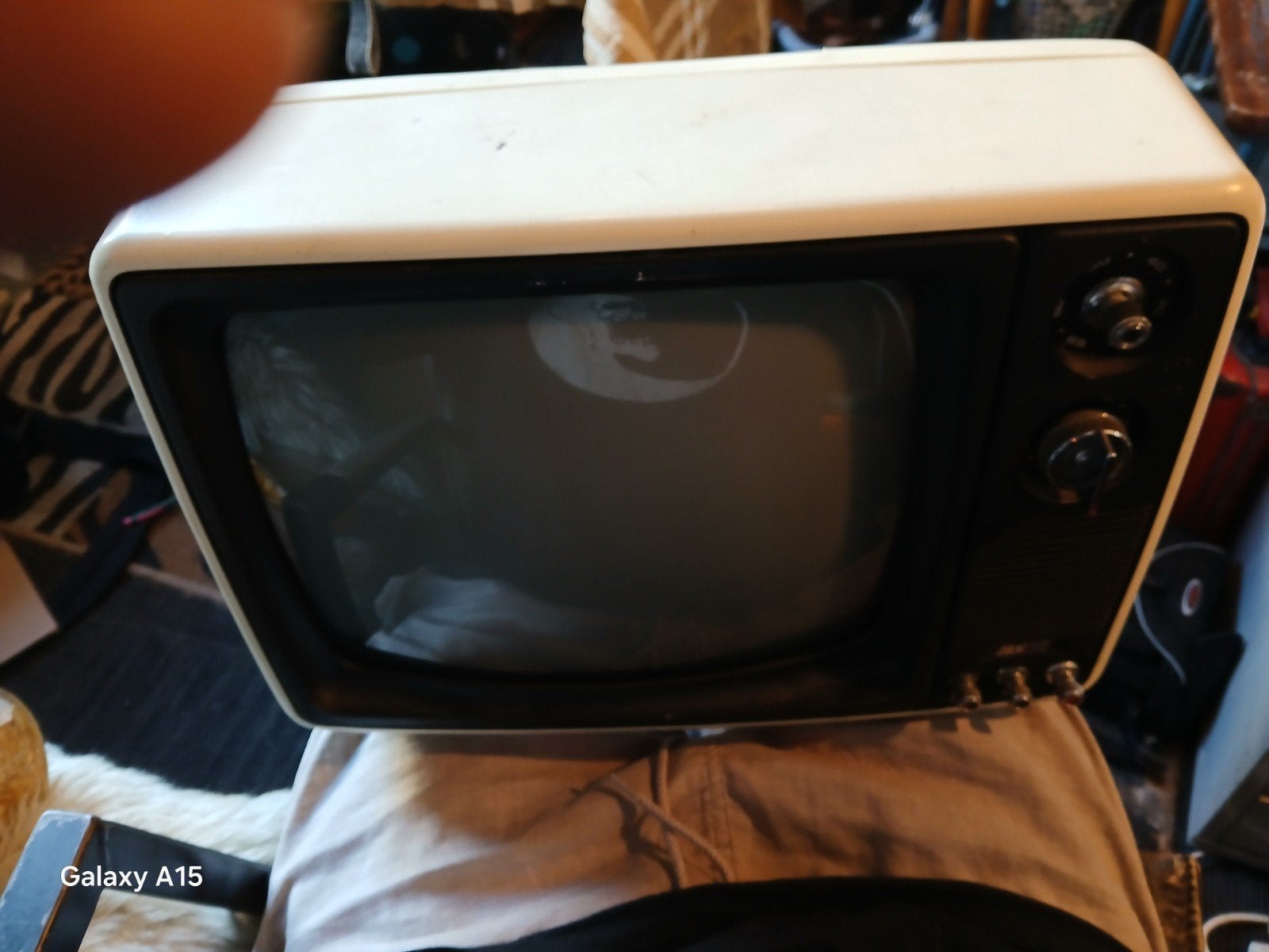 Audio Sonic TC-3150 Vintage Draagbare TV - Zwart-wit, Audio, Tv en Foto, Vintage Televisies, Ophalen, Gebruikt, Minder dan 40 cm