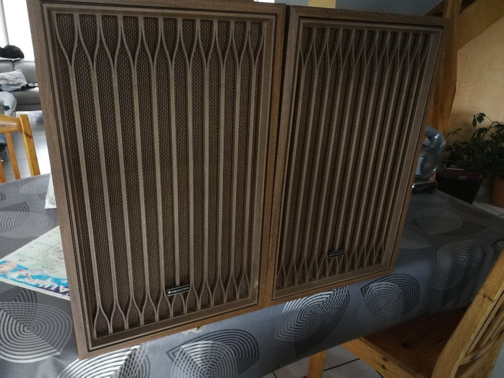 Luidsprekers Kenwood KL-4040D uit 1977, Audio, Tv en Foto, Luidsprekers, Stereo speakers, Gebruikt, 60 tot 120 watt, Ophalen