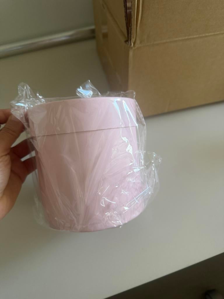 Bloemendoos, flowerbox, cadeau doos, box voor bloemen, Ophalen of Verzenden, Nieuw, Versiering, Geboorte of Huwelijk