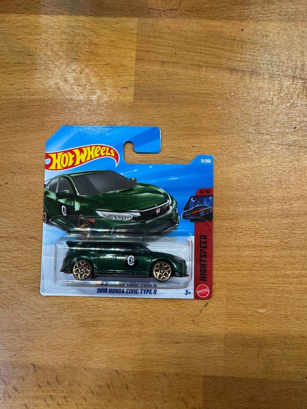 Hotwheels Honda Civic Type R, Hobby en Vrije tijd, Modelauto's | Overige schalen, Ophalen of Verzenden, Zo goed als nieuw