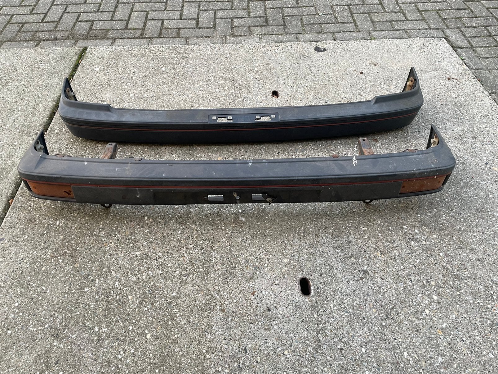 Toyota starlet p7 bumpers gebruikt, Ophalen