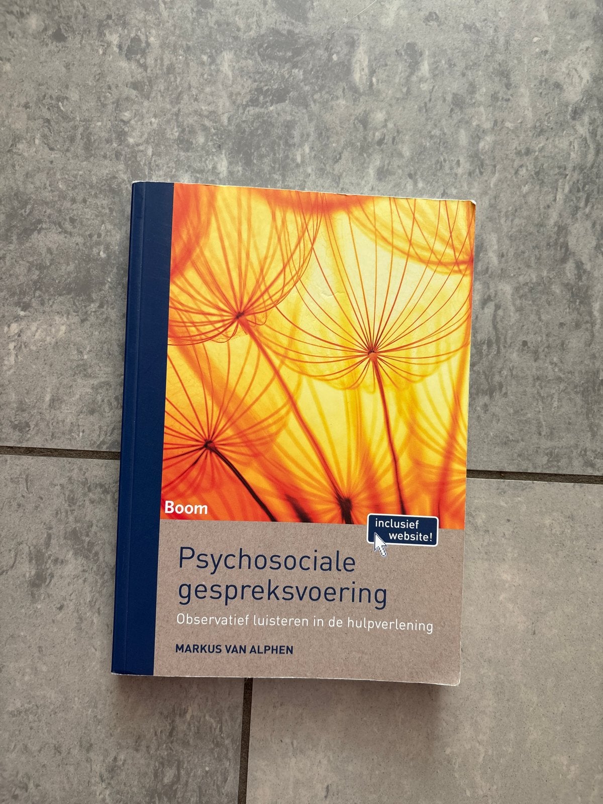 Psychosociale gespreksvoering - Observatief luisteren, Ophalen of Verzenden, Alpha, Zo goed als nieuw, HBO