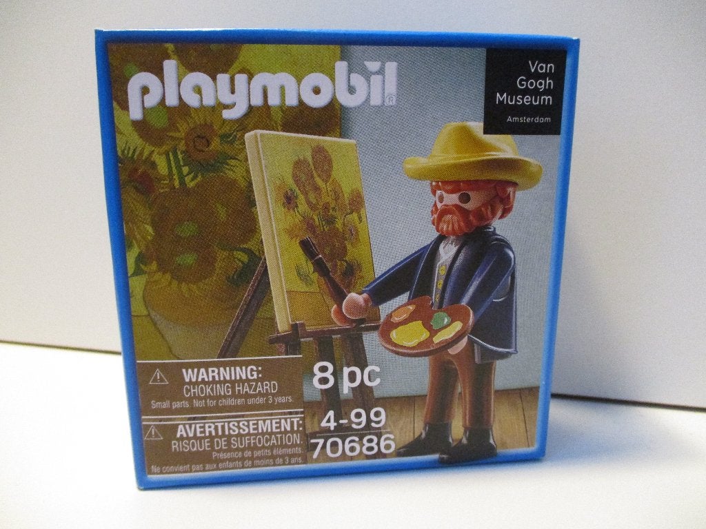 playmobil poppetjes Vincent Van Gogh Zonnebloemen, Kinderen en Baby's, Speelgoed | Playmobil, Ophalen of Verzenden, Nieuw
