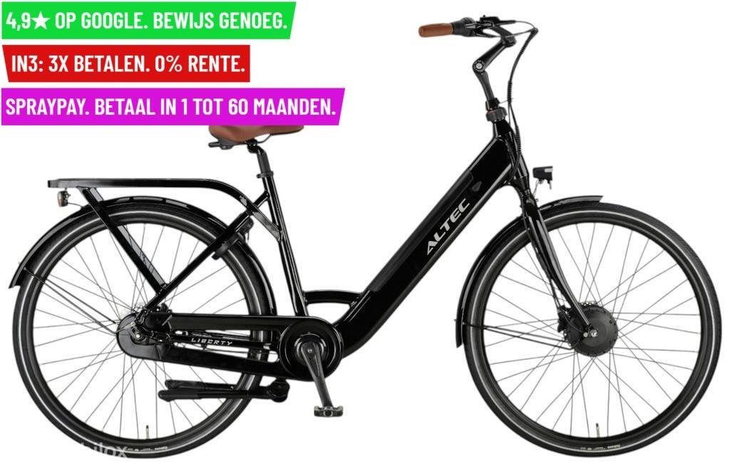 +Altec Liberty E-bike 28"/50cm/Zwart - Garantie/Levering, Overige merken, 9713 Bv Groningen, Nieuw, Altec