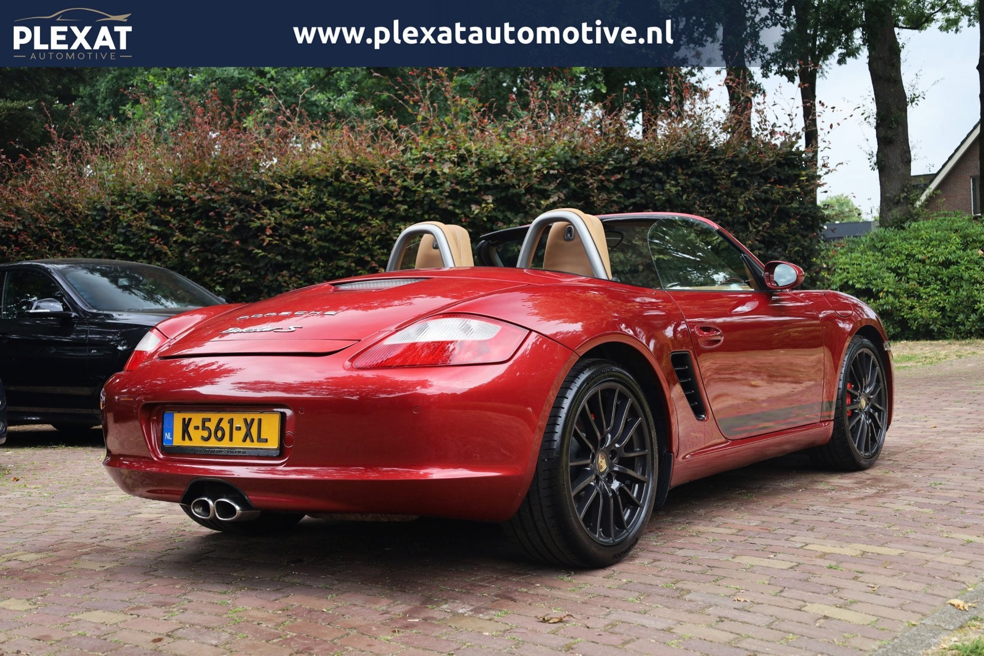 Porsche Boxster 3.4 S Aut. | Dealeronderhouden | Slechts 128, Automaat, Gebruikt, Beige, Parkeersensor