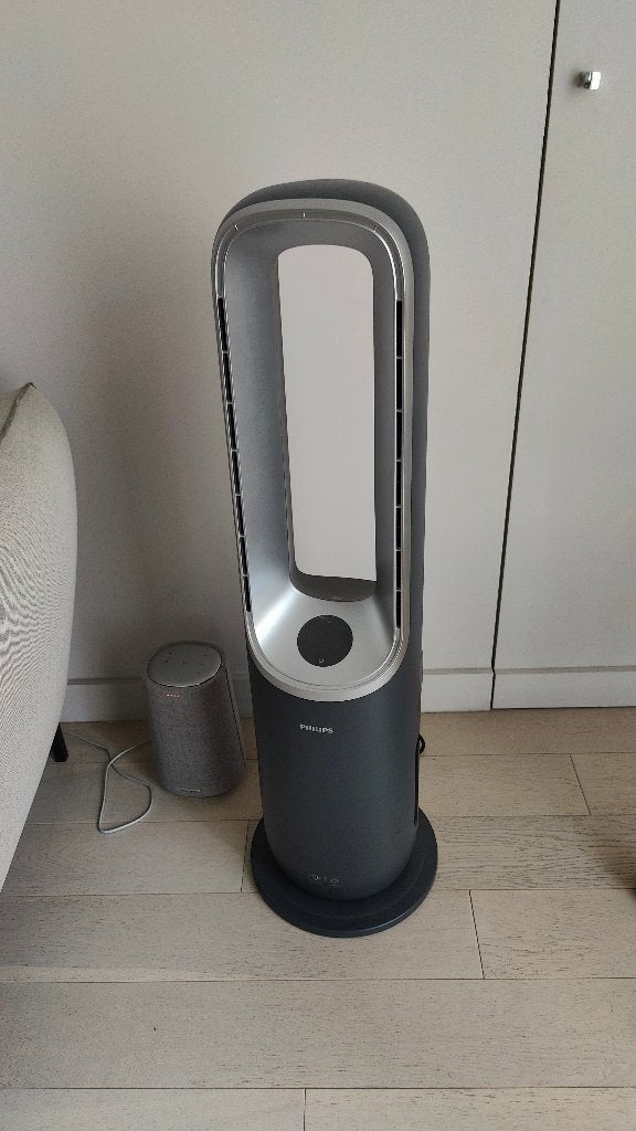 Philips 3-in-1 luchtreiniger, ventilator & verwarming, Ophalen, Ventilator met afstandsbediening, Zo goed als nieuw, Torenventilator
