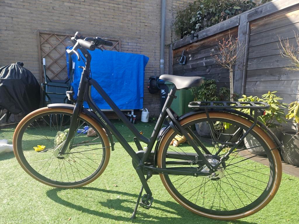Cortina vrouwen fiets, zwart, Versnellingen, Nieuw, Dames, Ophalen