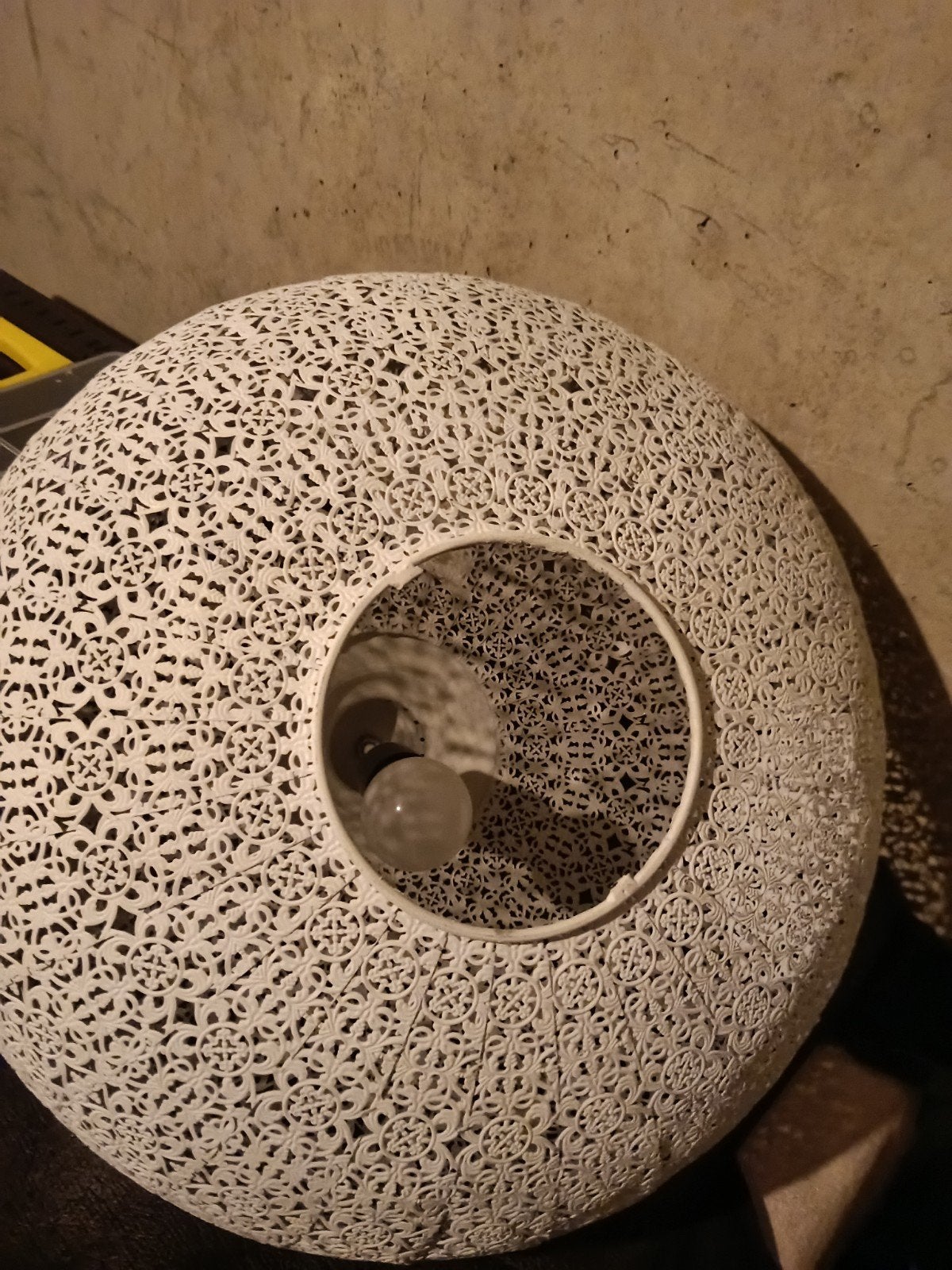 te koop slaapkamer lamp, Huis en Inrichting, Ophalen, Wit, Zo goed als nieuw