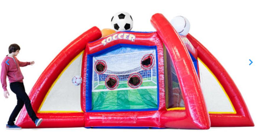 doelschieten sports combo 4 in 1 zeskamp spel rugby honkbal, Ophalen of Verzenden, Nieuw, Overige