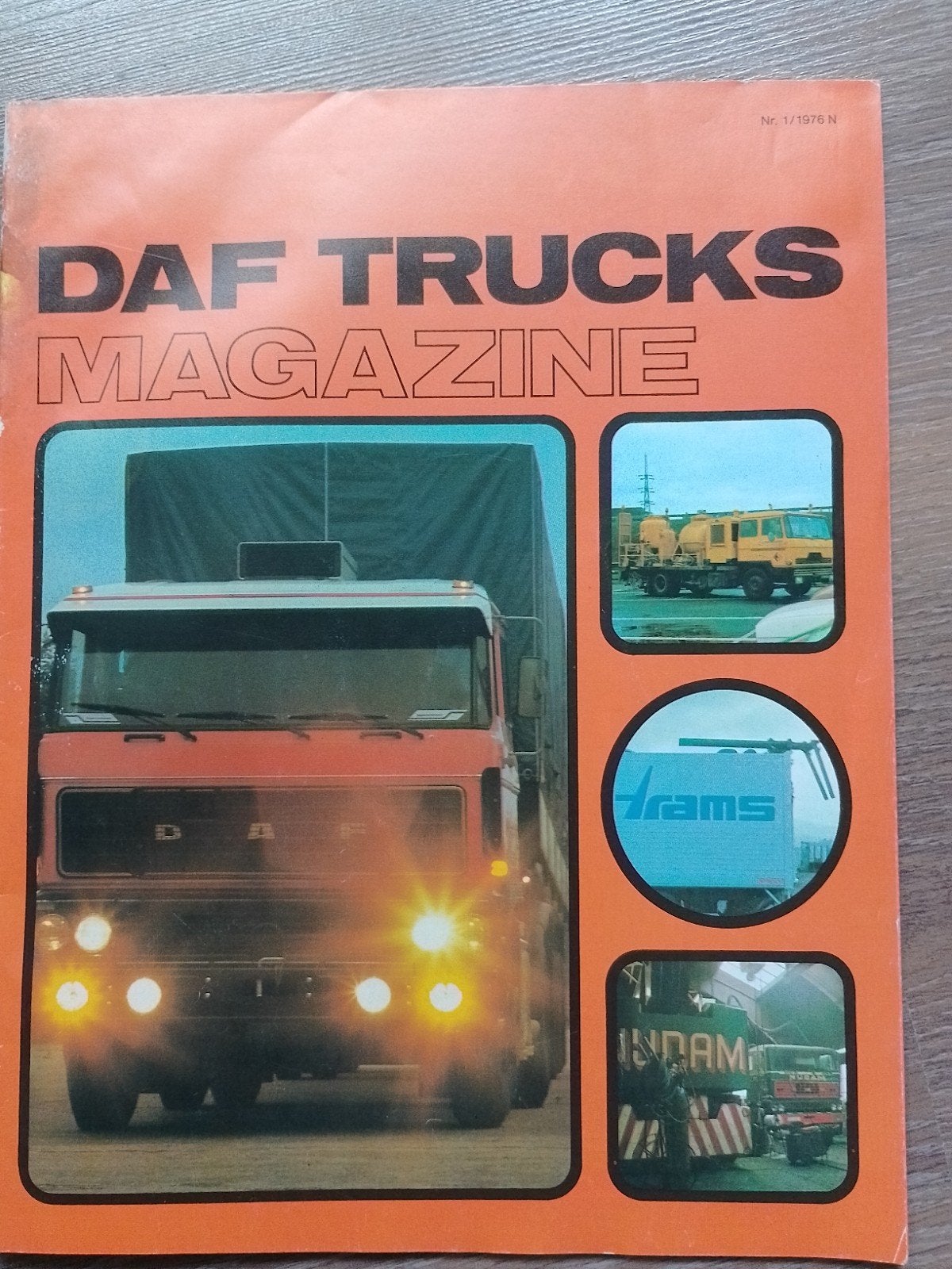 DAF Trucks magazine 1976, Ophalen of Verzenden, Zo goed als nieuw, Overige merken