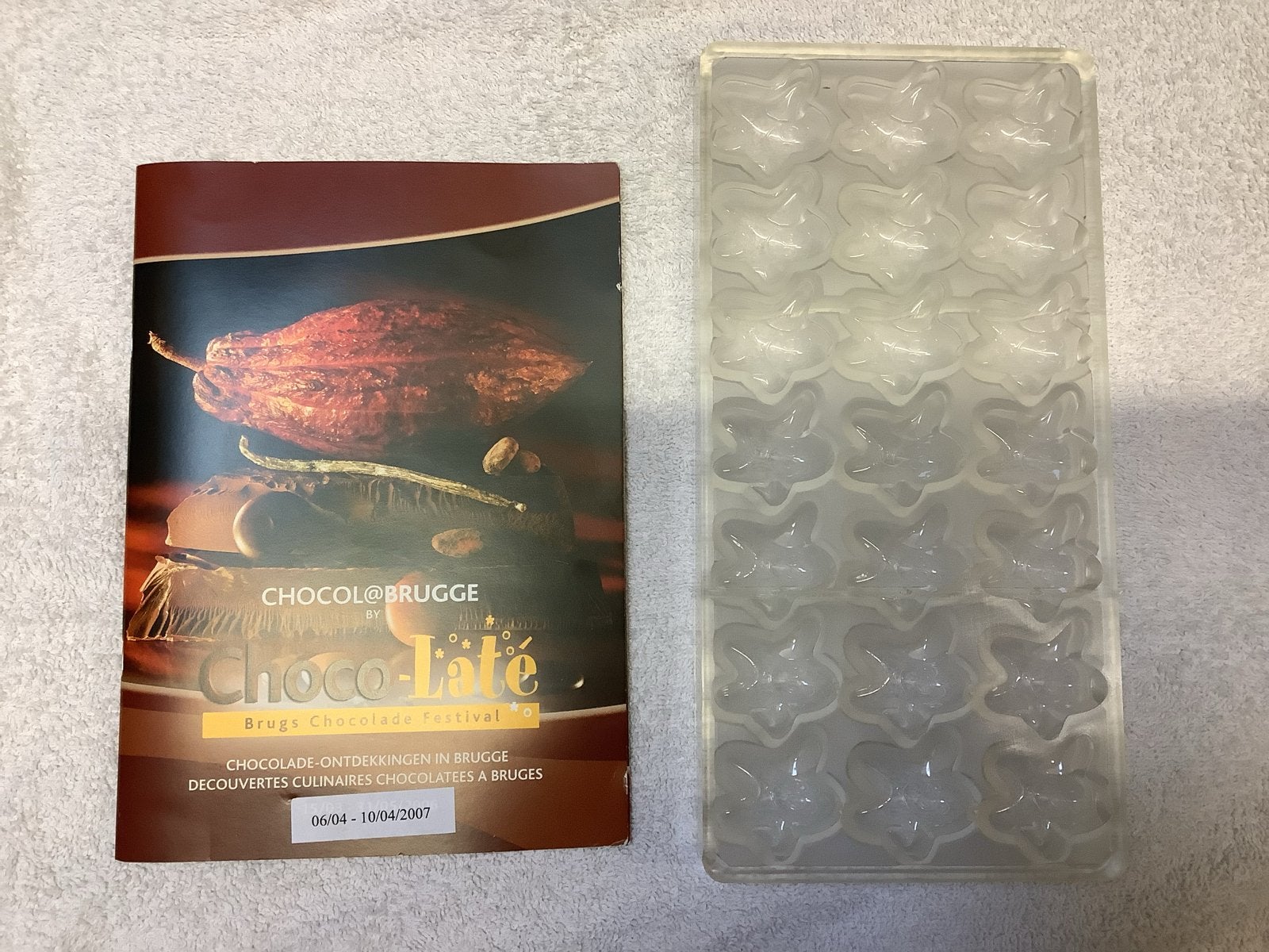 Chocolade bonbon mal voor 21 bonbons, Overige typen, Kunststof, Nieuw, Ophalen of Verzenden