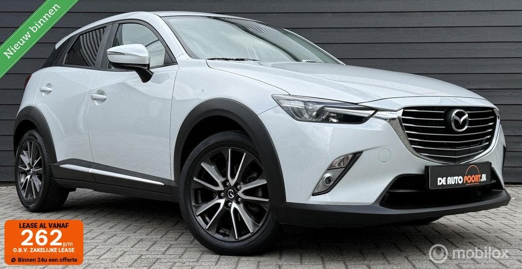 Mazda CX-3 2.0 SkyActiv-G 120 GT-M Line Automaat Trekhaak/18, Auto's, Mazda, 1998 cc, Gebruikt, 4 cilinders, Met garantie (alle)