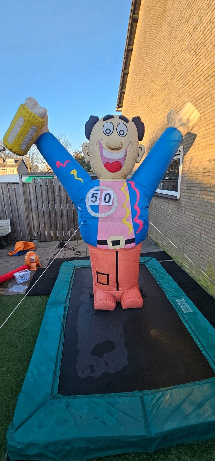 opblaasbare figuren poppen, Ophalen of Verzenden
