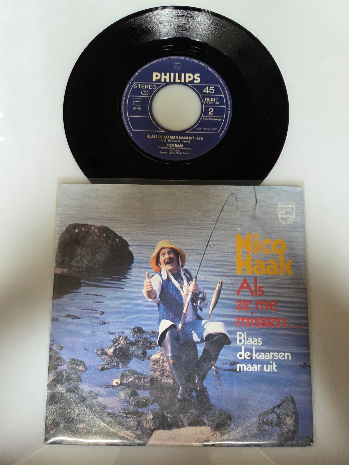Nico Haak - Als ze me missen, Cd's en Dvd's, Ophalen of Verzenden, Gebruikt, 7 inch, Nederlandstalig