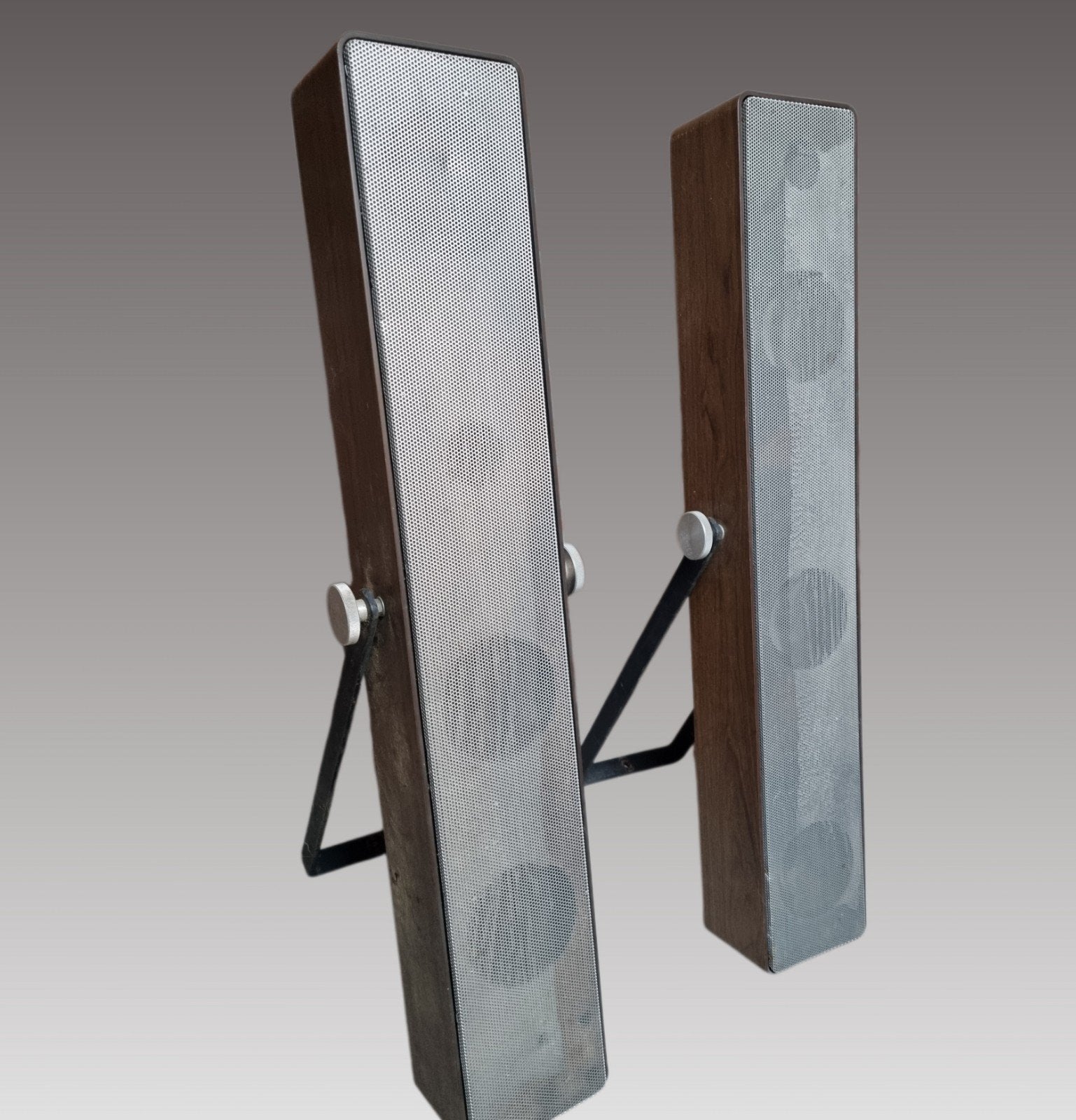 2 x vintage teladi luidsprekers, Ophalen, Gebruikt, Minder dan 60 watt, Overige merken