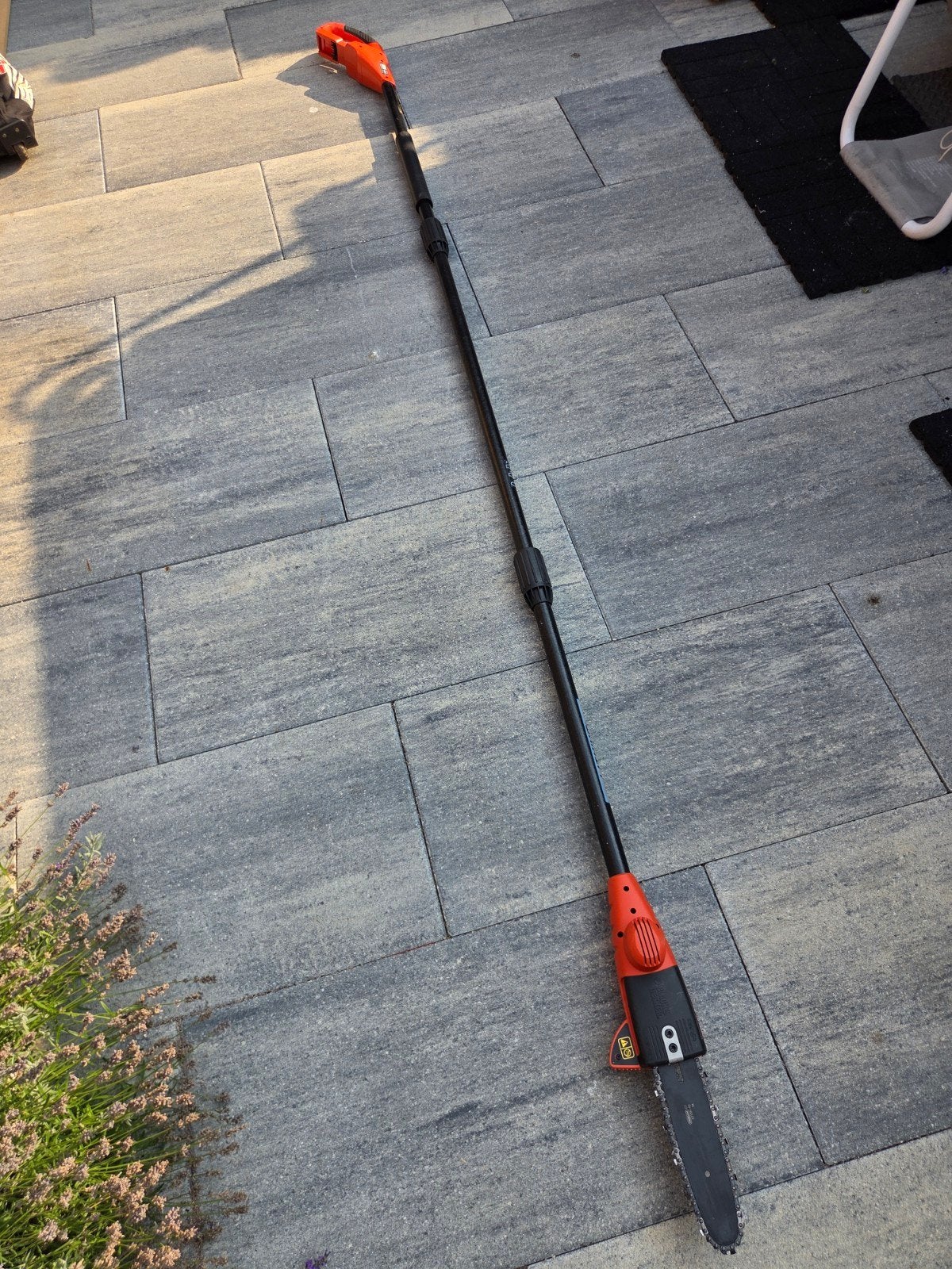 Black & Decker Telescopische Kettingzaag voor Boomtakken, Tuin en Terras, Gebruikt, 30 t/m 39 mm, Ophalen of Verzenden, Black & Decker