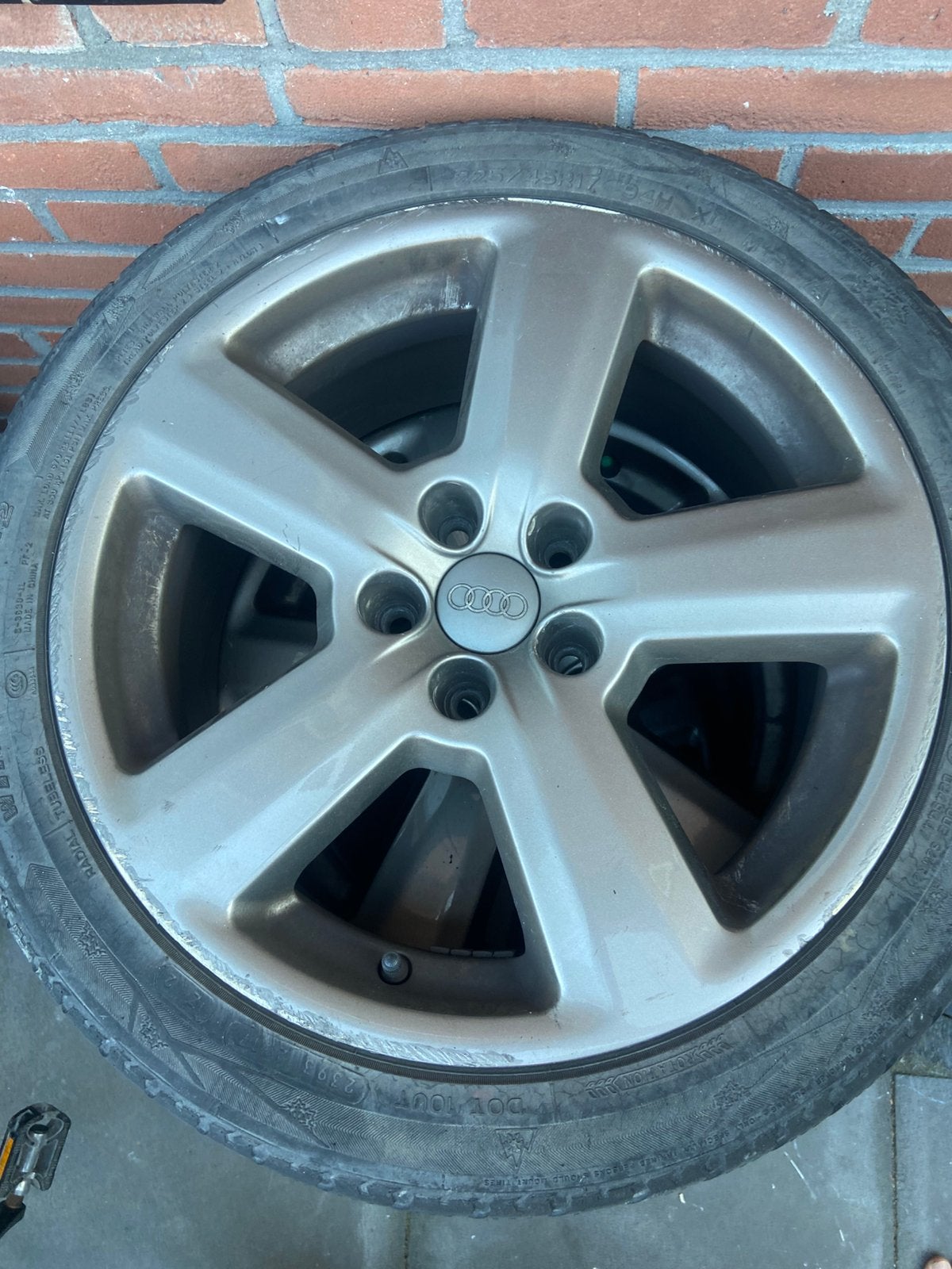 Audi old rs6 look velgen 17inch, Auto-onderdelen, Ophalen, Gebruikt, Audi, Spatbord