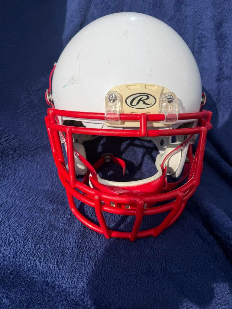 American Football Helm en Schouderpads - Rawlings, Ophalen, Gebruikt