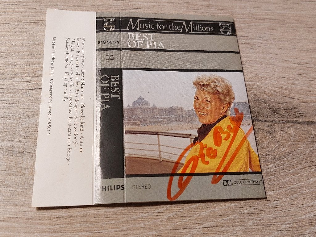 PIA BECK - BEST OF PIA (MC), 1 bandje, Ophalen of Verzenden, Zo goed als nieuw, Origineel