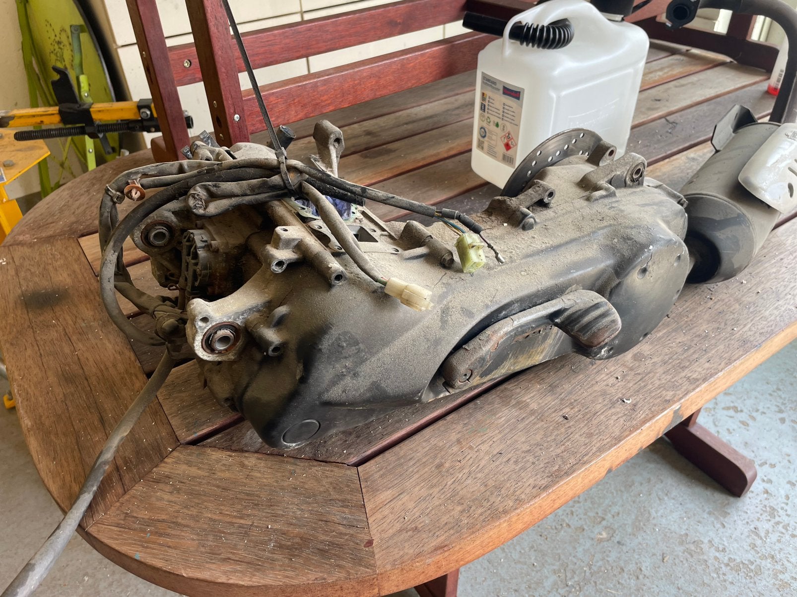 Peugeot Speedfight 2 lc dd dubbeldisk, Ophalen, Gebruikt, Blok, Peugeot