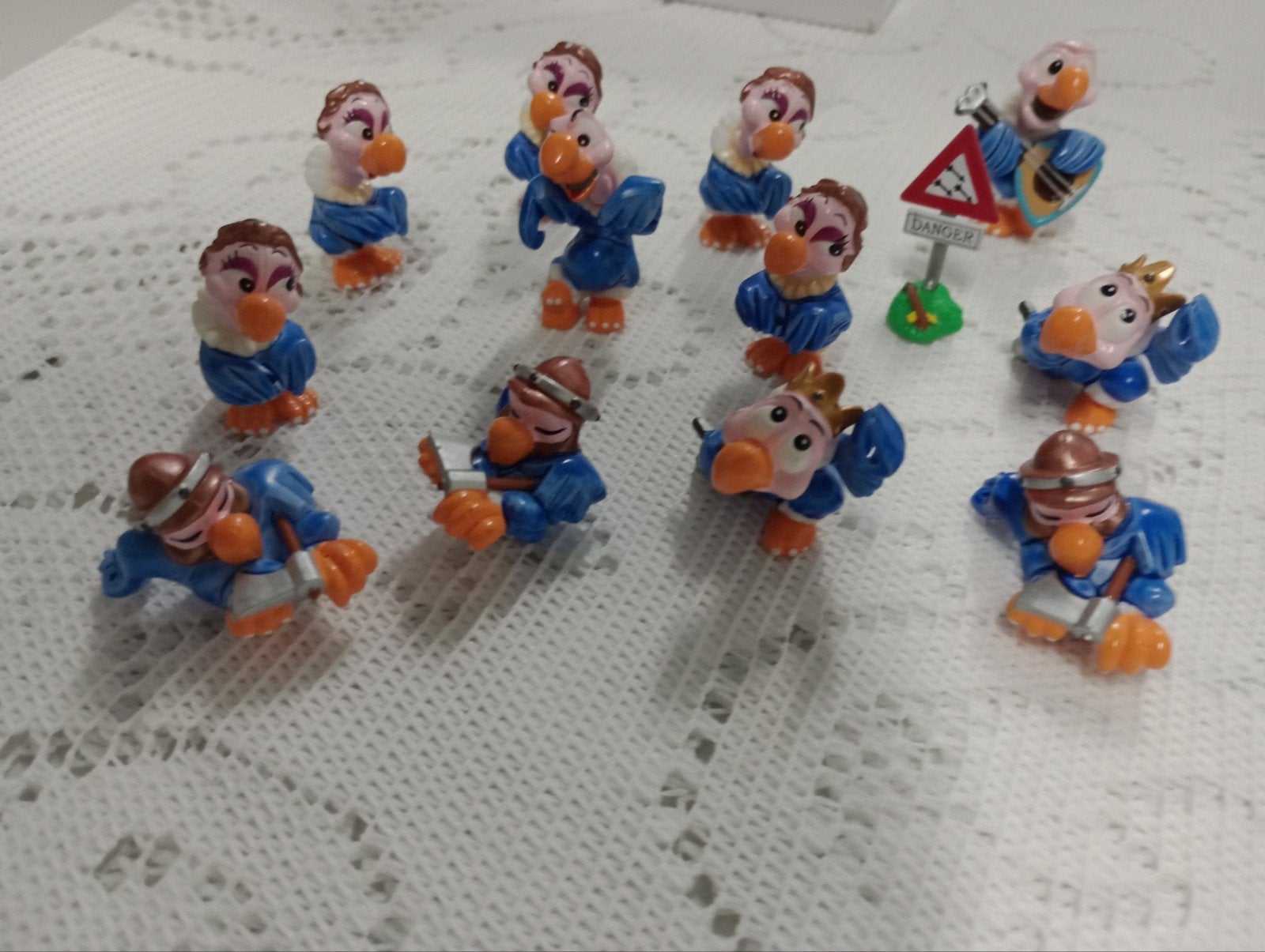 Verzameling van 12 Kinder Surprise figuren - Eenden, Ophalen of Verzenden, Gebruikt