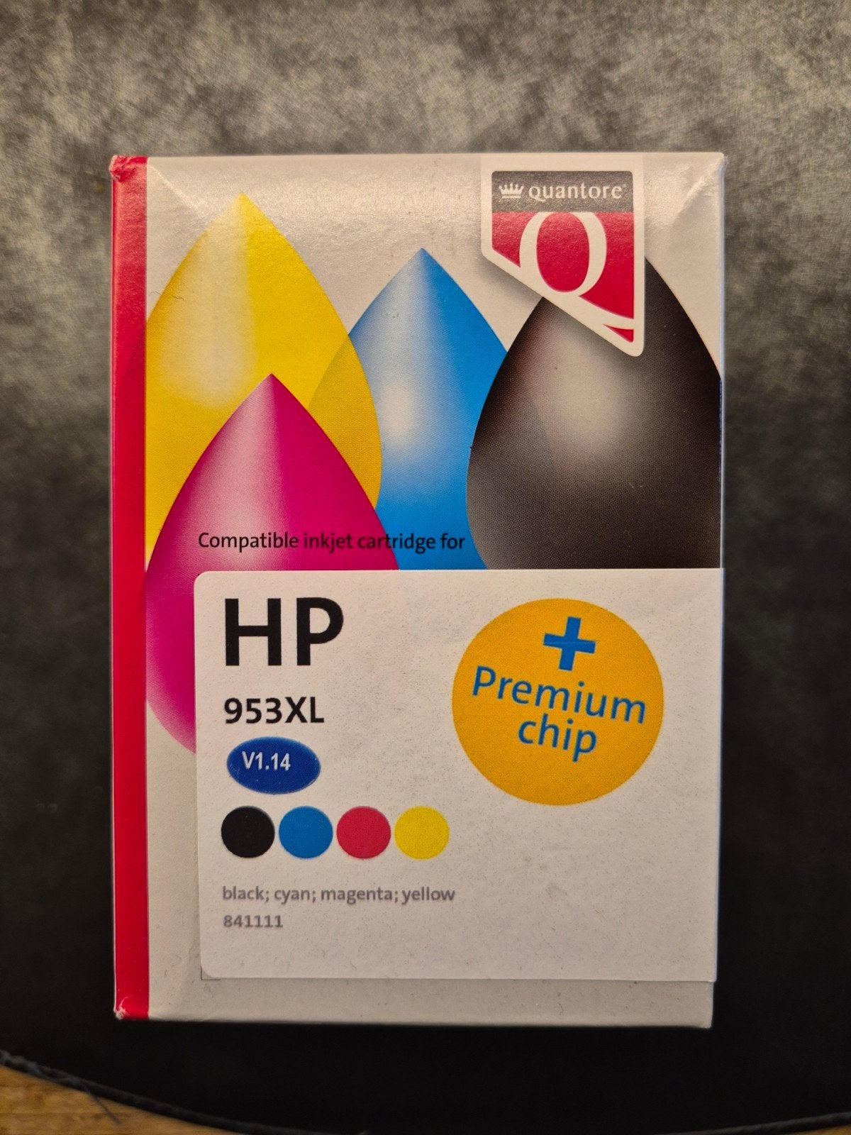 Quantic compatibel met HP 953XL, 4 kleuren, premium chip, Verzenden, Nieuw