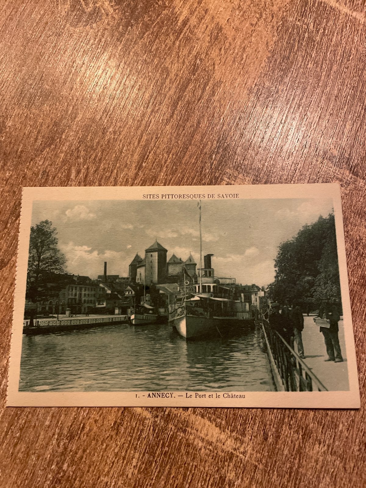 Ansichtkaart Annecy - Le Port et le Château (voor 1920), Ophalen of Verzenden, Voor 1920, Ongelopen