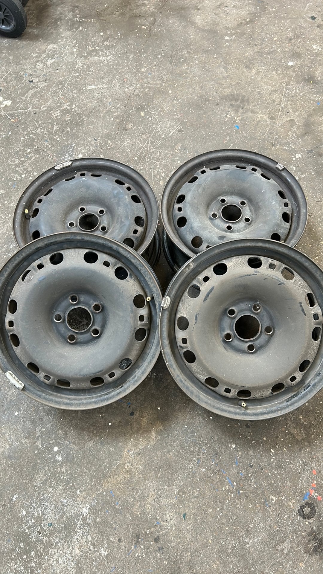 Stalen velgen 15inch 5x100, Auto diversen, Ophalen, Gebruikt