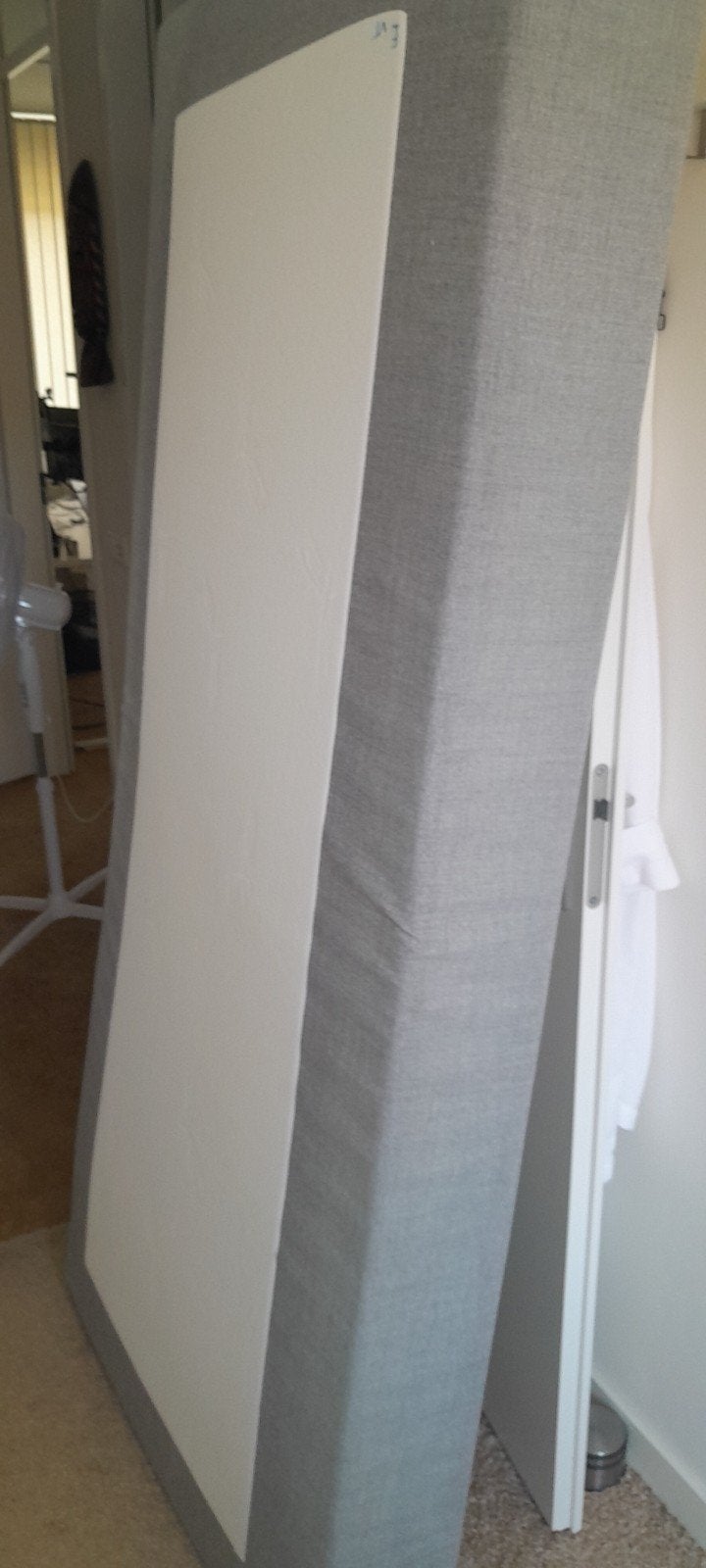 Boxspring matras 90x200 cm - Grijs, Ophalen, 90 cm, Eenpersoons, Zo goed als nieuw